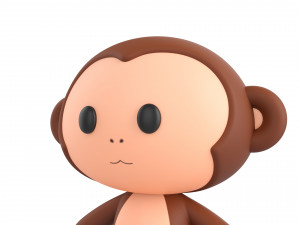 Character134 Rigged Monkey Modèle 3D