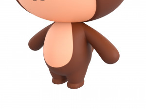 Character134 Rigged Monkey Modèle 3D