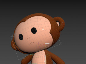 Character134 Rigged Monkey Modèle 3D