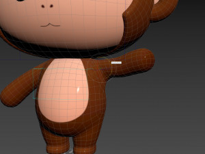 Character134 Rigged Monkey Modèle 3D