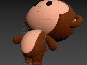 Character134 Rigged Monkey Modèle 3D