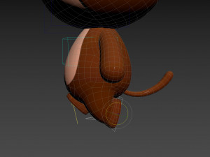 Character134 Rigged Monkey Modèle 3D