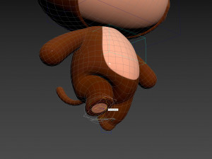 Character134 Rigged Monkey Modèle 3D
