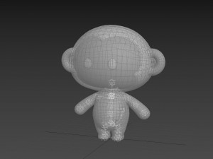 Character134 Rigged Monkey Modèle 3D