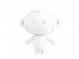 Character134 Rigged Monkey Modèle 3D