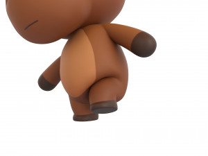 Character135 Rigged Moose 3D Модель