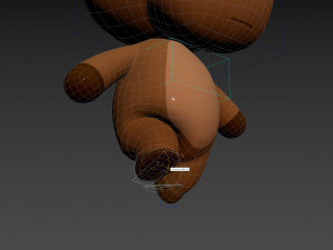 Character135 Rigged Moose 3D Модель