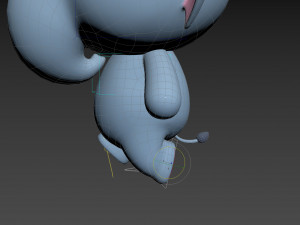Character136 Rigged Elephant 3D मॉडल