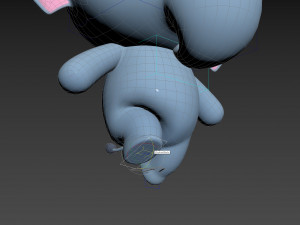 Character136 Rigged Elephant 3D मॉडल