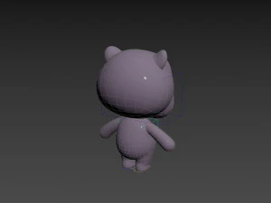 Character137 Rigged Hippo 3D Model