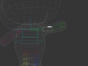 Character137 Rigged Hippo Modelo 3D