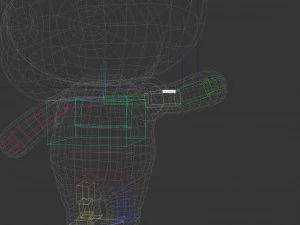 Character137 Rigged Hippo 3D Model