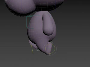 Character137 Rigged Hippo 3D Model