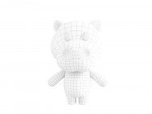 Character137 Rigged Hippo Modelo 3D