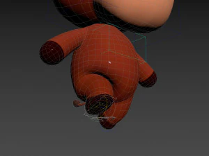 Character138 Rigged Bull 3D Model