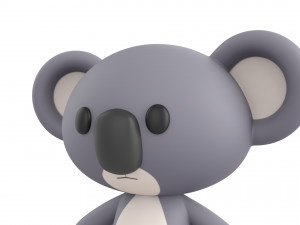 Character139 Rigged Koala 3D Модель