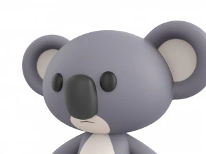 Character139 Rigged Koala 3D Model
