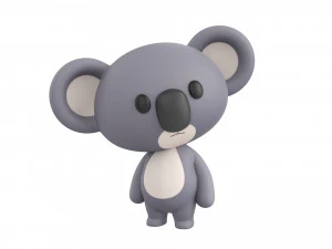 Character139 Rigged Koala 3D Model