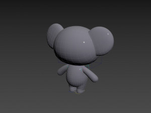 Character139 Rigged Koala 3D Модель