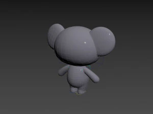 Character139 Rigged Koala 3D Model