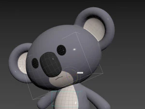 Character139 Rigged Koala 3D Model
