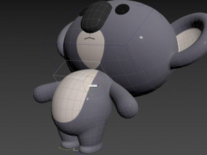 Character139 Rigged Koala 3D Модель