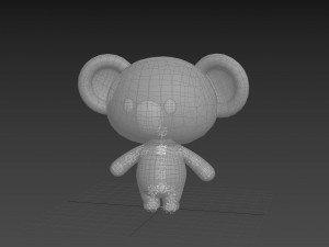Character139 Rigged Koala 3D Модель