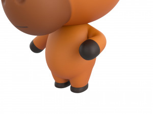 Character140 Rigged Horse 3Dモデル
