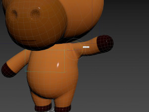 Character140 Rigged Horse 3Dモデル