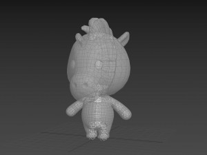 Character140 Rigged Horse 3Dモデル