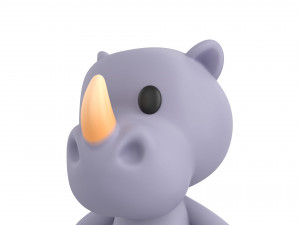 Character141 Rigged Rhino 3D Model