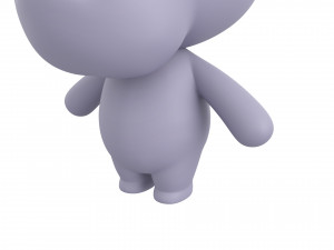 Character141 Rigged Rhino 3D Model