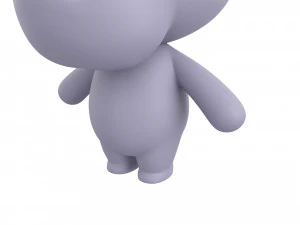 Character141 Rigged Rhino 3D Model