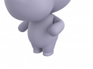 Character141 Rigged Rhino 3D Model