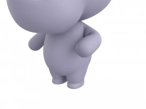 Character141 Rigged Rhino 3D Model