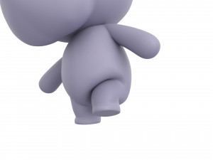 Character141 Rigged Rhino 3D Model
