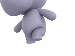Character141 Rigged Rhino 3D Model