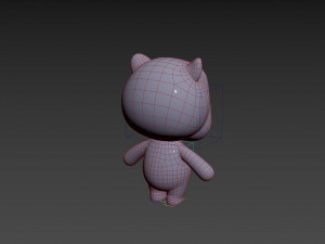 Character141 Rigged Rhino 3D Model