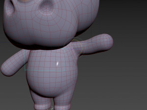 Character141 Rigged Rhino 3D Model