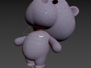 Character141 Rigged Rhino 3D Model