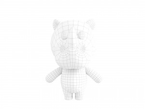 Character141 Rigged Rhino 3D Model