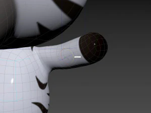 Character142 Rigged Zebra 3D Model