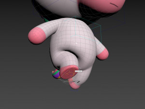 Character143 Rigged Unicorn 3D Model