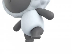 Character144 Rigged Sheep 3D Model