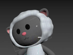 Character144 Rigged Sheep 3D Model