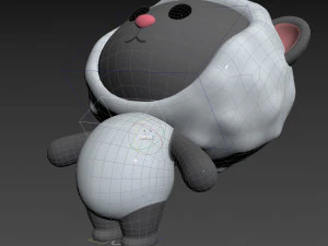 Character144 Rigged Sheep 3D Model