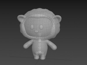 Character144 Rigged Sheep 3D Model