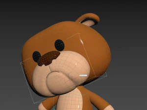 Character145 Rigged Bulldog 3D Model