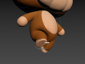 Character145 Rigged Bulldog 3D Model