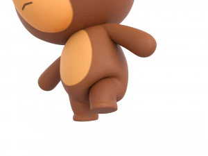 Character146 Rigged Deer 3D Model
